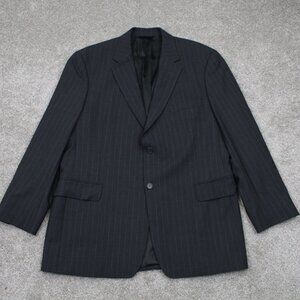 Brooks Brothers Stretch Blazer Mens 44R Gray Wool Stretch 2 Button Sports Jacket